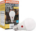 Sylvania Dusk to Dawn A19 LED Light Bulb with Auto On/Off Light Sensor, 60W=9W, 800 Lumens, 2700K, Soft White - 1 Pack (41288)