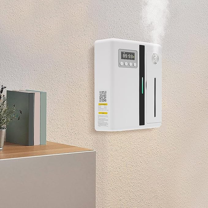 200ml Smart Scent Air Machine, Large Capacity Fragrance Diffuser, Essential Oil Diffuser with Bluetooth App Control Covers up to 21,188ft³ for Home, Office & Hotel