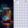 ZGWJ Fairy Lights Battery Operated, 100 Pack Twinkle String Lights 20 LED 7FT 3 Lighting Modes for Bedroom Decor, Easter, Halloween, Christmas, Party Indoor and Outdoor Decoration Colorful