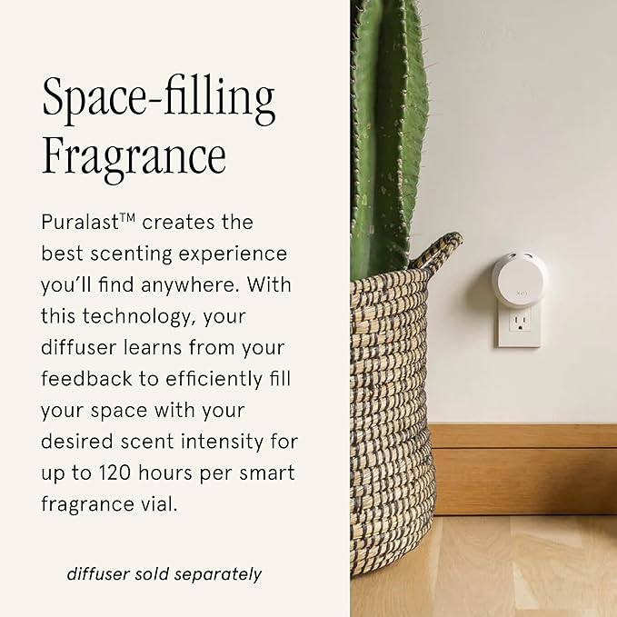 PuraHome Scent Refill - Smart Home Air Diffuser - Up to 120-Hours of Luxury Fragrance per Refill - Home Essential - Clean & Safe Diffuser Fragrance - 2 Pack, Sugared Lemon
