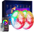 Led Lights for Bedroom 132ft (2 Rolls of 66FT), App & Remote Control Led Strip Lights with Music Sync, Dimmable RGB Color Changing Lights for Bedroom with Timer, Ideal for Party, Gaming,