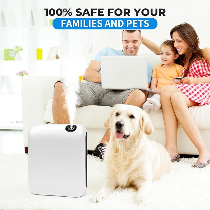 Upgraded Scent Air Machine for Home, 1500 Sq.Ft Hotel Collection Diffuser with Smart Cold Air Technology, Bluetooth Waterless Essential Oil Diffuser for Large Room, Hotel, Spa, Office