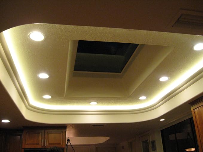 Inspired LED Cut and Connect Series Kit: Super Bright Warm White 12M/ 39.5 Ft Kit | Kitchen Remodel | Lights | Hobby Light | Kitchen Lighting 3000 K Dimmable