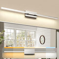 NIORSUN 48 inch Chrome Bathroom Vanity Light,30W 5CCT Dimmable LED Bathroom Lighting Fixtures Over Mirror, Modern Vanity Lights for Bathrooms Restroom Mirror- ETL Certified