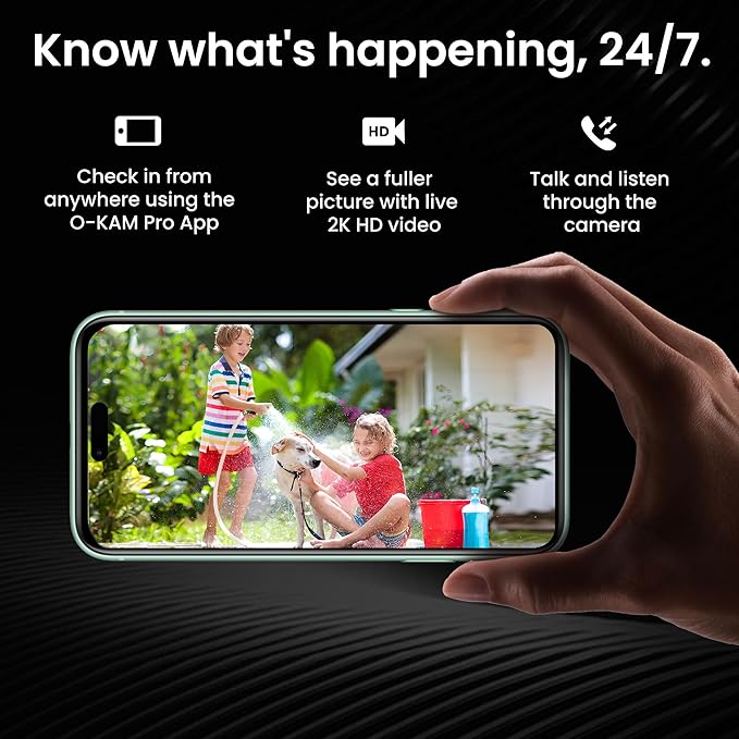 2026 Upgraded 2K Wireless Security Camera with 64G SD Card, Free Cloud Storage, 1-6 Month Battery Life, AI Motion Detection, Spotlight, Siren Alarm, 2-Way Audio, Waterproof WiFi Surveillance Camera