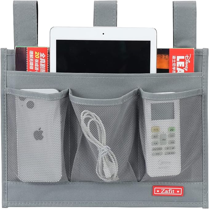 Bedside Storage Organizer, Table cabinet Storage Organizer Bedside Organizer Caddy for Remotes Phone Glasses