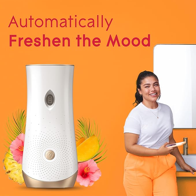 Glade Automatic Spray Refill, Air Freshener for Home and Bathroom, Hawaiian Breeze, 6.2 Oz