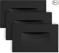 Ciata LED Stair Lights Indoor, Step Lights Outdoor Light 3 Watt, Warm White Stairway Lighting for Outdoor and Indoor Stairs 3000K Concrete, Home Theater Lighting, Black Finish, Horizontal, 3 Pack