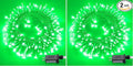 JMEXSUSS Green Christmas Lights Indoor Plug in,150 LED Connectable String Lights Outdoor, 59ft 8 Modes Green Christmas String Light for Bedroom Room Home Party Christmas Tree Decor (Pack of 2)