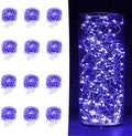 SOCO 12 Pack Fairy Lights Battery Operated, 7ft 20 Led Mason Jar Lights, Waterproof Fireflynew