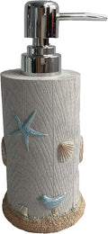 Sweet Home Collection Bathroom Accessories Sets Unique Collections Modern Classic Contemporary Decorative Beautiful Designs Bath Shower Tub Décor, Lotion Pump/Soap Dispenser, Ocean Star