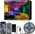 COB RGB LED Strip Lights, Bright 20ft RGB COB LED Lights for Game Room Bedroom Kitchen Lighting Home Decor LED Light Strip with 44 Keys Remote Smart App Control Music Sync Color Changing