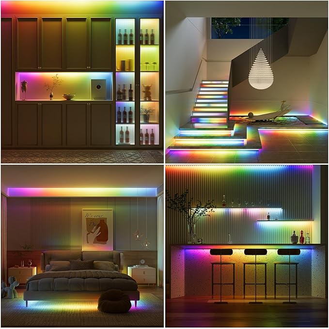 SP611E Bluetooth Music LED Controller for 1903B WS2812b WS2811 IC RGB Chasing Color LED Strip Addressable Sync Music Controller DC5V-24V APP/IR Remote Control(NOT for RGB LED Strip Without IC)