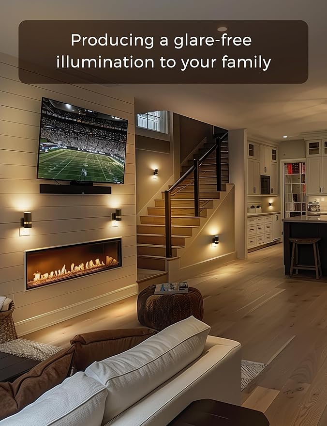 L LOHAS LED Night Lights Plug into Wall, Dimmable Night Light with 0-100LM Brightness Adjustable, 3000K Soft White, Nightlight with Dusk to Dawn, 2 Pack, Ideal for Home Bathroom Decor