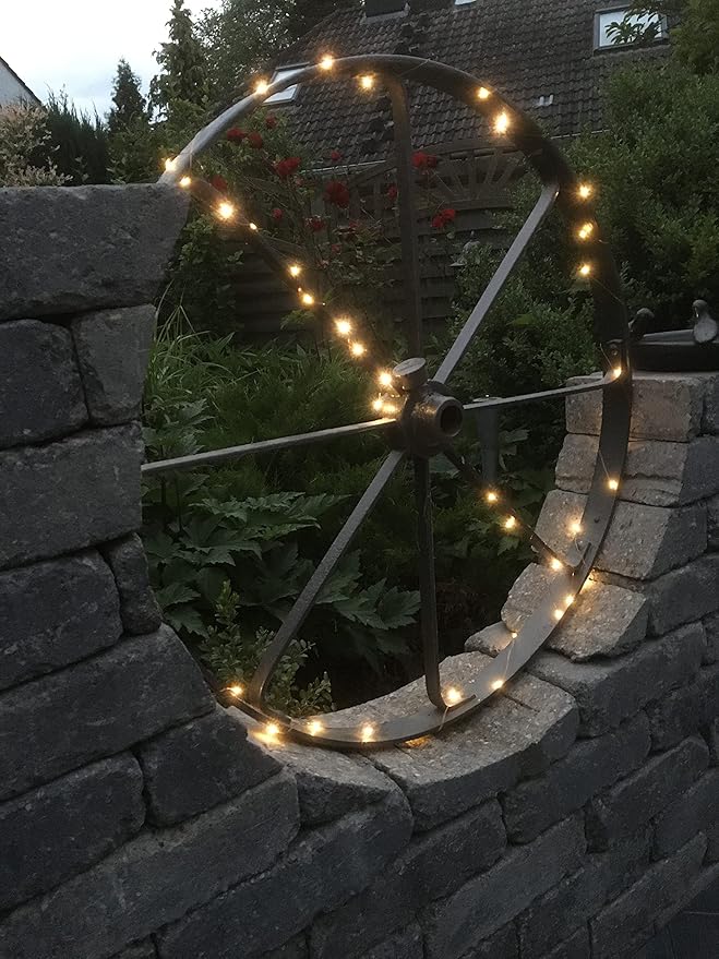 Magicnight Solar String Lights Mini Short Outdoor Led Fairy Light 15 ft 50 Led Waterproof for Garden Crafts