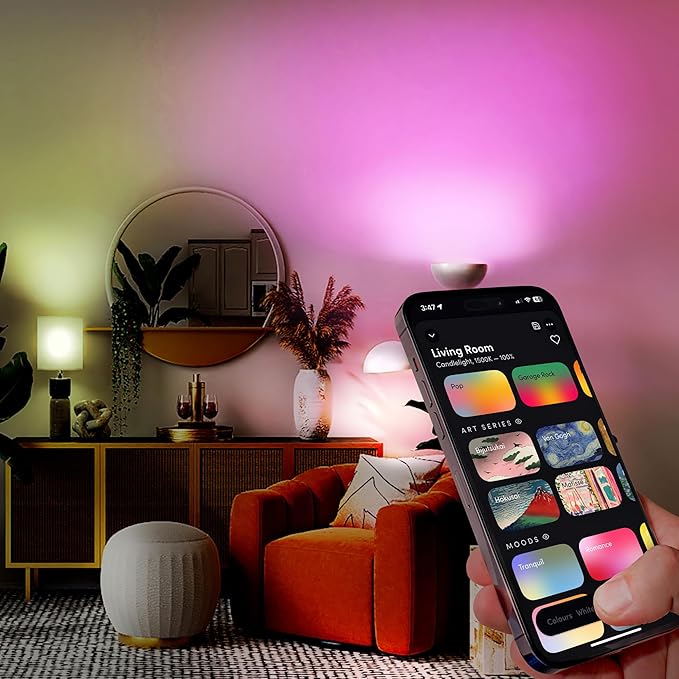 LIFX Color A21 Smart LED Light Bulb, 1600 Lumens Brightness, Wi-Fi RGBW Dimmable Bulb with Millions of Colors & Tunable White (Cool to Warm), Works with Alexa, Google & Apple HomeKit, LFXA211600RGBW
