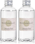 Zodax Grand Casablanca Porcelain Oil Diffuser Refills - 3.38 Oz/2 Count - Magnolia Petals