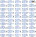 50 Pack Fairy Lights with Timer Battery Operated, 3 Modes 7ft Mini Twinkle Lights Waterproof, 20 LED Bulk String Light for Mason Jars Christmas Decoration Wedding Table Centerpieces,Cool White