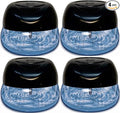 Bluonics 4-Pack Fresh Aire Water Based Revitalizer. Black Color with 7 LED Color Changing Lights White Noise Machine Use Essential Oils and Fragrances
