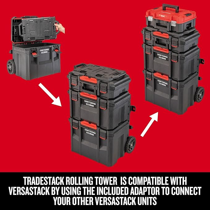 CRAFTSMAN TRADESTACK Rolling Tower (CMST60420)