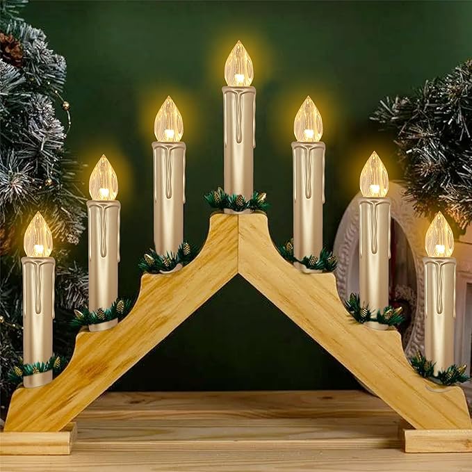 Short Candlesticks LED Taper Candle,4inches Remote Candle Sticks Gold Battery Operated Chandelier Flameless Candles with Clip Flickering Warm White Lights for Wedding Party Baroque Chandelier