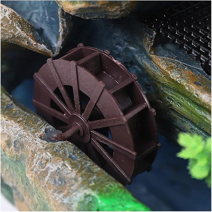 Bedroom Accessories Tabletop Fountains, Waterfall Tabletop Fountain,Zen Meditation Indoor Relaxation,LED Colorful Light Waterfall,for Office Home