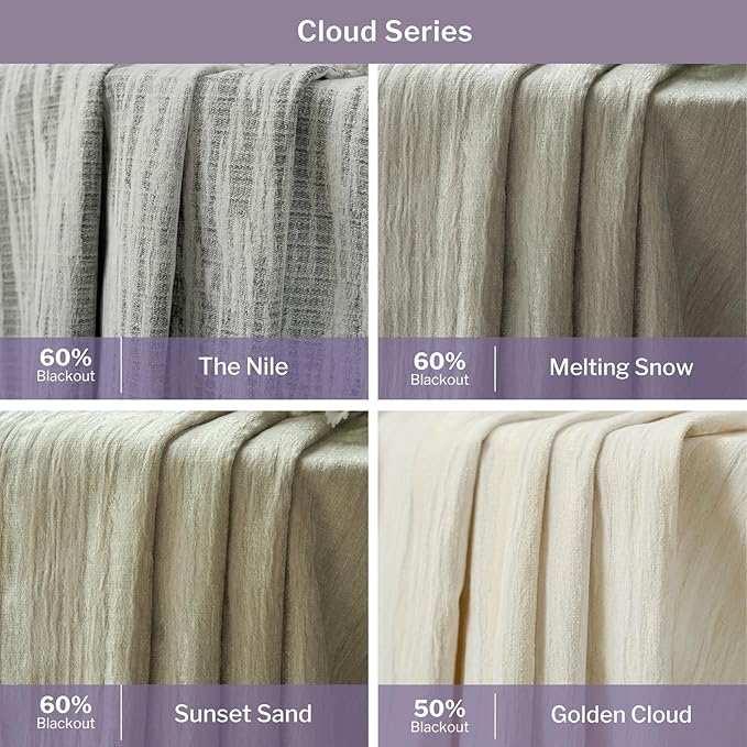 Graywind Custom Curtains Drapes for Sliding Door Room One-Way or Split Draw Curtain (Designed Series Fabric Samples)