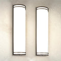 ASD 24 Inch LED Outdoor Sconce Lights - 25W 120-277V 3000K 4000K 5000K Bronze Exterior Lighting Fixtures, Dimmable Exterior Lights for House, Modern Patio Wall Light Fixture ETL 2 Pack