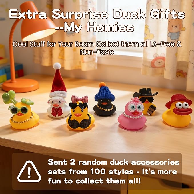 Cute Duck Night Light with Color Changing, APP/Tap Fun Lying Flat Duck Lamp with Rubber Duck Gift,Soft Silicone Nursery Nightlight,Dimmable/Timing Bedside Lamp,White Elephant Xmas Gifts for Baby Kids