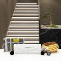 Intelligent Motion Triggered LED Stair Lighting Kit KMG-3233, 60" Cuttable LED Strip Light for Indoor LED Stair Lights (Cool White 6000K,16 Stairs)