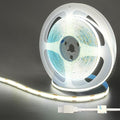5V USB COB LED Strip Lights,6.56FT/2M,Cool White 6500K,320LEDs/M,8mm Width,Not Waterproof IP20,1M USB Cable,Flexible LED Tape Light for DIY Home Indoor Decoration