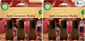 Air Wick Essential Mist Refill,Apple Cinnamon Medley,Essential Oils Diffuser,Air Freshener,Fall scent,Fall decor,(Pack of 6)