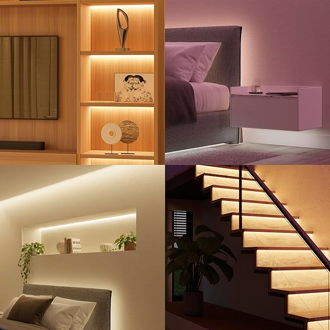 Philips Hue Bluetooth Smart Lightstrip Plus 1m/3ft Extension (No Plug), (Voice Compatible with Amazon Alexa, Apple Homekit and Google Home), White