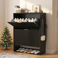 Shoe Cabinet for Foyer, Hallway,Black