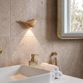 Timber Motion Sensor Night Light, Magnetic Wall Light, Rechargeable Bird Lamp, USB Type-C, Warm LED Night Lamp for Bedroom, Bathroom, Hallway, Stair (2 Pack)