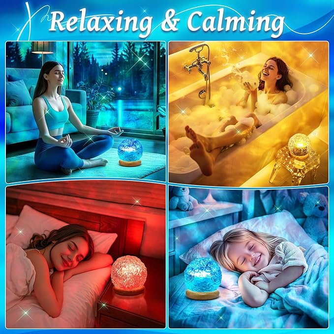 Northern Lights Projector Mood Lighting,18 Colors Aurora Light Projector for Bedroom,Dimmable Aura Light Projector/Ambient Lighting with Remote,Aesthetic Room Decor Gifts for Teen Girls Birthday Gift
