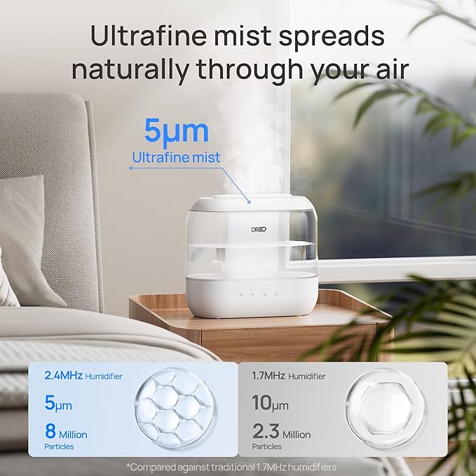 Dreo Smart Humidifier & Humidifiers for Bedroom