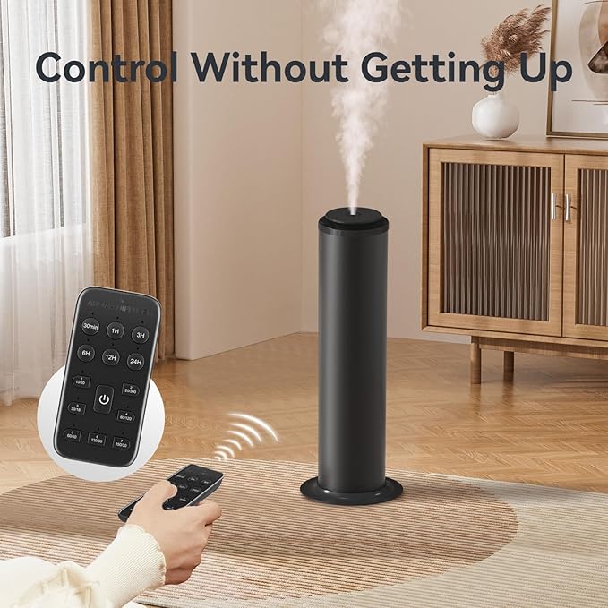 2800 Sq Ft Floor Standing Hotel Collection Diffuser, 600mL Scent Air Machine for Home Waterless Diffuser, Hotel Scent Cold Air Essential Oil Diffuser for Large Room, App & Remote Control
