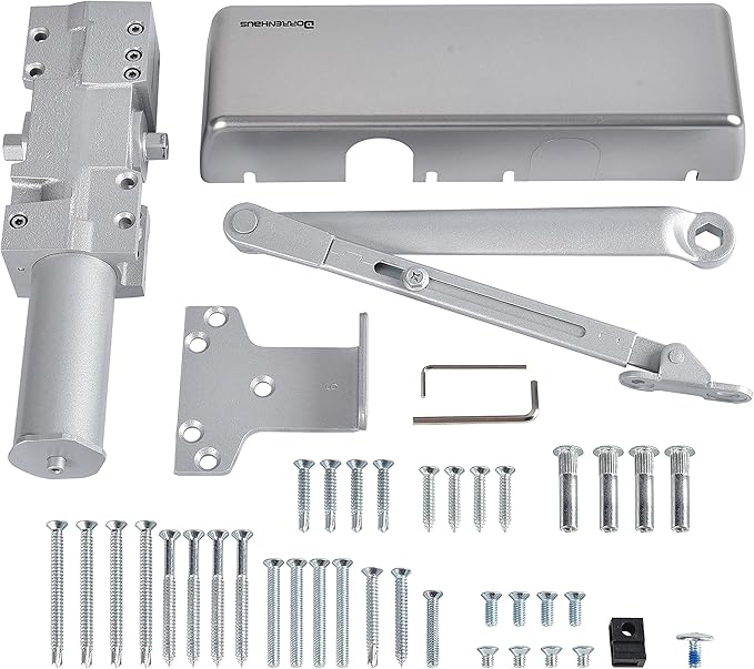 ZOOM PRECISION 4041 Heavy Duty Automatic Door Closer - Adjustable for Doors (40-330lbs)