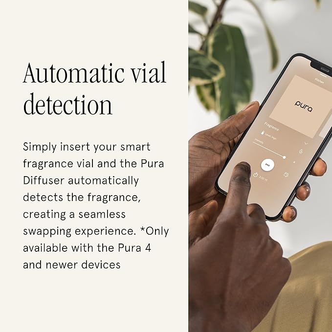 Pura x Studio McGee Home Scent Refill - Smart Air Diffuser - Up to 120-Hours of Luxury Fragrance per Refill - Home Essential - Clean & Safe Diffuser Fragrance - 2 Pack, French Linen
