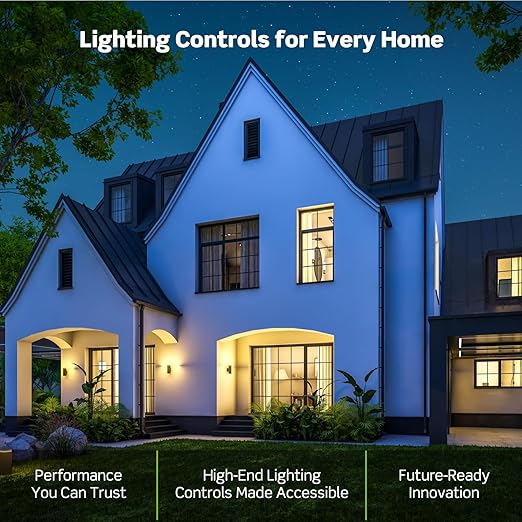 Leviton Decora Smart Switch, Wi-Fi, Works with Matter, Alexa, Google Assistant, Apple Home/Siri & Wired or Wirefree 3-Way, Neutral Wire Required, D315S-1RW, White