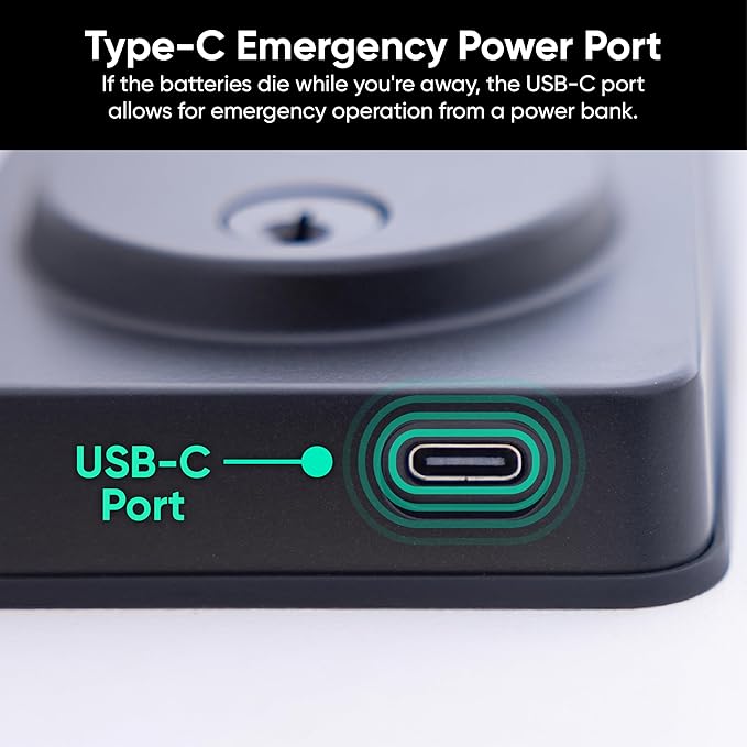 Wyze Auto-Lock Bolt v2, Fingerprint Keyless Entry Smart Lock, AI Learning Scanner with Wi-Fi Front Door Lock Deadbolt, Auto-Lock, 8 Months Battery, BHMA2, IP53, Anti-Peep Keypad, Backup Keys