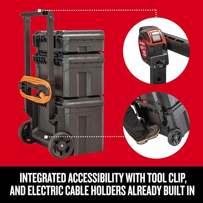 CRAFTSMAN TRADESTACK Rolling Tower (CMST60420)