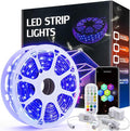 200ft Outdoor Led Strip Lights Waterproof IP68, Remote & App Control, 36V, RGB, DIY Features, Heavy Duty, Premium+