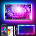 TV Led Lights, 16.4ft TV Lights Strip for 45-75 Inch with Remote, Music Sync Bluetooth APP Control TV Lights Behind USB Powered for Bedroom