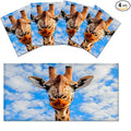 4 Pack Fluorescent Light Covers for Ceiling Lights -Magnetic Cloud Cover for Fluorescent Or LED Fixture 2ft x 4ft Classroom,Home,Office Decoration Filters Overhead Lighting- Giraffe