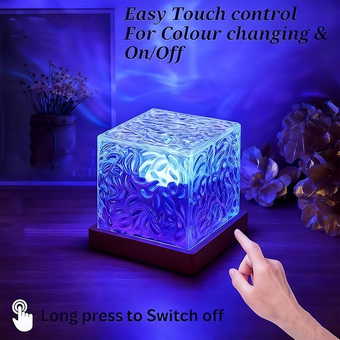 Magical Northern Lights For Your Room, Magic Northern Light, Aurora Night Light Projector With Remote Control, Color-Changing Mood Ocean Light For Home, Relaxation & Decor (16 Colors, Plug-in)