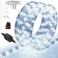 WYZworks 216LEDs 20ft LED Outside Rope Lights, Outdoor ETL Certified Waterproof Permanent 360 Degree Light Emitting, Flexible Tube, Connectable, Christmas Palm Tree Exterior Landscape, Cool White