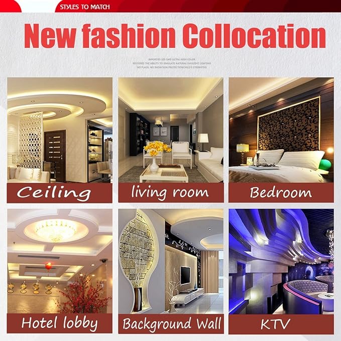 Warm White Color LED Strip Light, AC 110-120V Flexible/Waterproof/Multi-Modes Function/Dimmable SMD5050 LED Rope Light with Remote for Home/Office/Building Decoration (98.4ft/30m)
