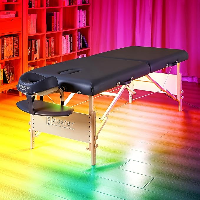 Master Massage Aurora RGB Ambient Lighting System for Massage Tables – Atmosphere Light, Multiple Colors LED Strips Enchanting Decoration Create Relaxing Environment Easy Install (Ambient Light Only)